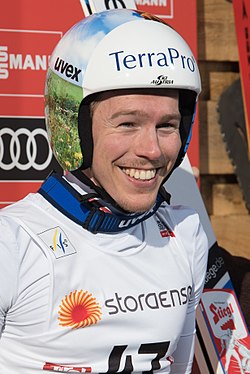 Rehrl beim Weltcup in Seefeld 2018