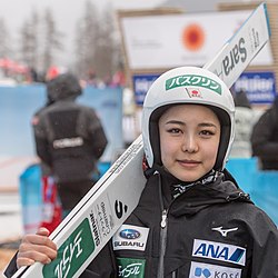 Sara Takanashi in Seefeld (2019)