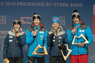 Das norwegische Team gewann Bronze