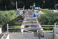 Sanierungsarbeiten an der Brücke von Andau (2022)