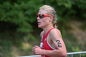 Julia Hauser bei den European Championships in München 2022