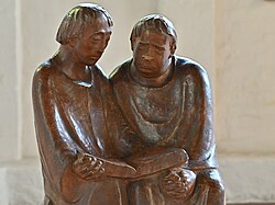 Lesende Mönche (Gertrudenkapelle Güstrow)
