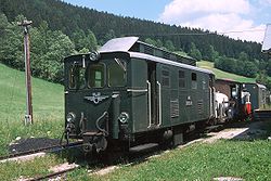 Das Einzelstück 2093.01 war eine der ersten Dieselloks Österreichs (1927)