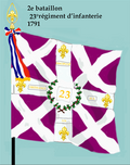 2. Bataillon 1791 bis 1793