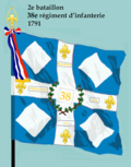 2. Bataillon 1791 bis 1793