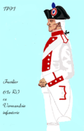 61e régiment d’infanterie de ligne 1791 bis 1792