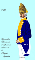 Grenadier du régiment Royal-Suédois 1762 bis 1776