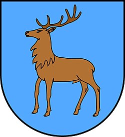Das Wappen von Braunhirschen
