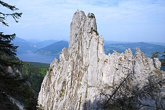 Südseite der Adlerspitze