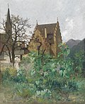Sonnenblumen im Vorgarten 1904