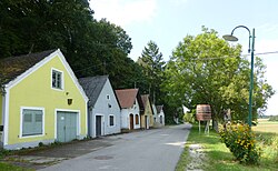 Eichberger Kellergasse in Ahrenberg (Sitzenberg-Reidling)