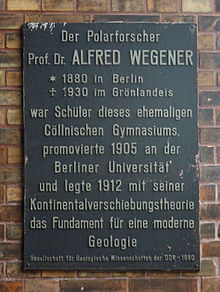 Alfred Wegener | AustriaWiki im Austria-Forum