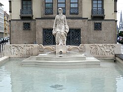 Brunnen vor der Arbeiterkammer