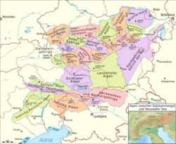 Ostalpen zwischen Salzkammergut und Neusiedler See