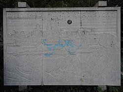 Relief „Alte Ansicht von Wien von 1490“