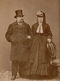 Johanns Vater Andreas und Marie Oberhammer im Jahre 1870