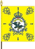 Regimentsfahne, Kronoskaf
