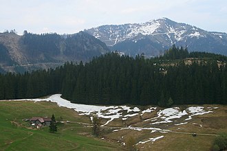 Anlaufalm und Bodenwies von Nordwesten (Klausriegel)