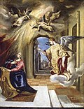 El Greco:  Die Verkündung, 1570–1575, Museo del Prado in Madrid