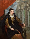 Porträt der Isabella Brant (1621), 153 × 120 cm, National Gallery of Art, Washington