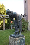 Skulptur „Mutter und Kind“