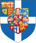 Wappenschild 1947–1949 von Philip, Duke of Edinburgh