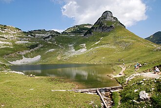 Blick Augstsee zum Atterkogel