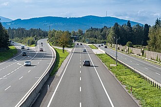 Knoten Salzburg von Südosten