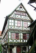 Büchnersches Hinterhaus von 1596 in Meiningen