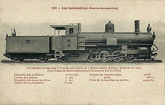 Verbundlokomotive BHStB IVa5 1010