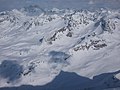 Der Schatten des Silvrettahorns zog soeben über das Alpenvereinshaus hinweg