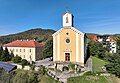 röm.-kath. Pfarrkirche hl. Matthias mit ehemaligem Klostergebäude
