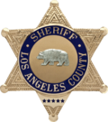 Sheriff-Stern des Los Angeles County Sheriff