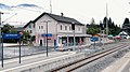Modernisierter Bahnhof Bad Mitterndorf mit Mittelbahnsteig