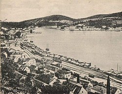 Der Hafen Gruž bei Dubrovnik entwickelte sich zu einem wichtigen Umschlagsplatz.