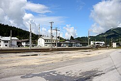 Bahnhof Hochfilzen Ostansicht