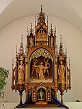 Altar mit der Ermordungszene von Fidelis