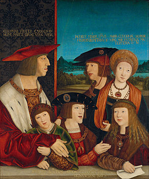 Familie des Kaisers Maximilian I. (Bernhard Strigel)