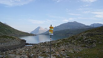 Lago Bianco am Berninapass