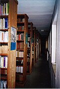 Die Klosterbibliothek der Kapuziner Innsbruck vor dem Umbau 1993/94