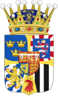 Wappenschild von Louise von Schweden