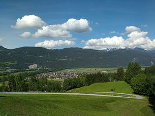 Blick auf Oberhofen
