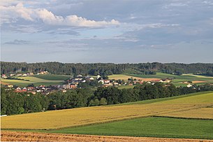 Höhnhart vom Grindlsberg aus gesehen