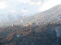 Blick von der Stadt zur Hungerburg