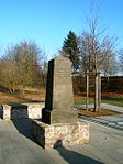 Gedenkstein anlässlich einer Wiesenrede Blums in Petterweil