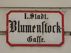 Blumenstockgasse
