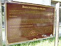 Informationstafel am ehemaligen Bahnhof Doren-Sulzberg
