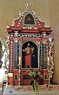 Der rechte Seitenaltar