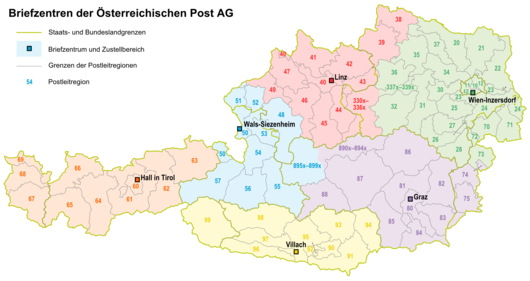 Postleitzahl (Österreich) | AustriaWiki im Austria-Forum