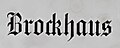 Brockhaus
